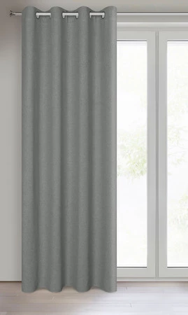 ZASŁONA GOTOWA LIDIA 140 X 250 CM SZARY