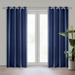 ZASŁONA GOTOWA RITA 140 X 250 CM GRANATOWY