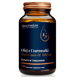 Black Cumin Oil olej z czarnuszki 1000mg - 100 kaps.
