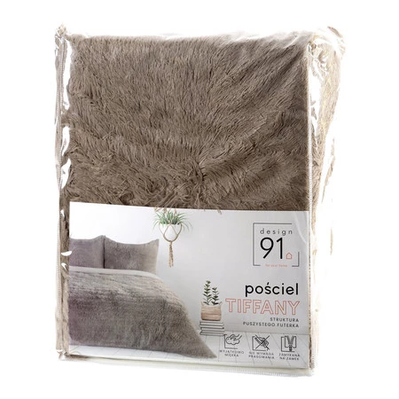 POŚCIEL D91 TIFFANY 160 X 200 CM BEŻOWY