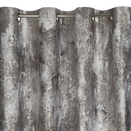 ZASŁONA GOTOWA ESTER 140 X 250 CM STALOWY