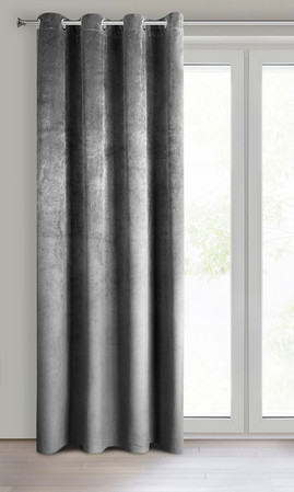 ZASŁONA GOTOWA PIERRE 140 X 250 CM STALOWY
