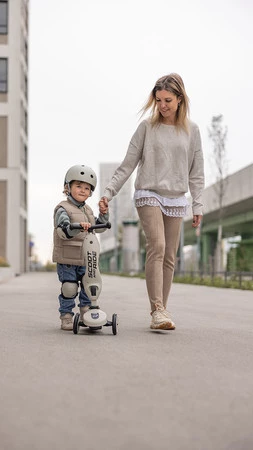 SCOOTANDRIDE Zestaw ochraniaczy dla dzieci XXS Ash