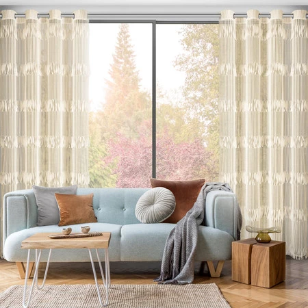 ZASŁONA GOTOWA SOTERA 140 X 250 CM JASNOBEŻOWY