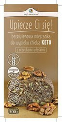 Pięć Przemian − Bezglutenowa mieszanka do wypieku chleba KETO z orzechami włoskimi − 500 g