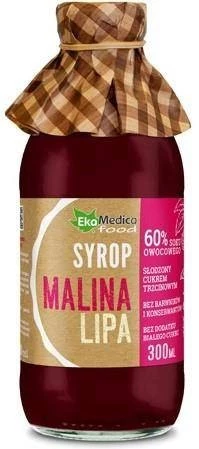 EkaMedica Syrop Malina Lipa 300ml