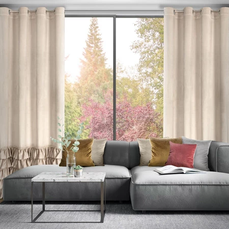 ZASŁONA GOTOWA CARLI 140 X 250 CM BEŻOWY