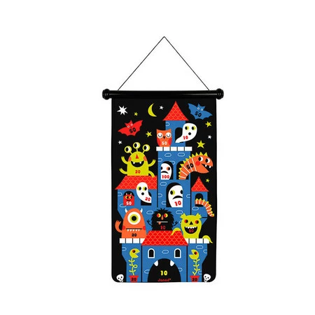 Janod Magnetyczna gra w rzutki Potwory