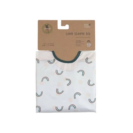 Lassig Zestaw śliniaków z długim rękawem 6m+ Happy Rascals Smile sky blue