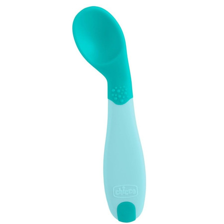 Baby's First Spoon pierwsza łyżeczka 8m+ Turkusowa