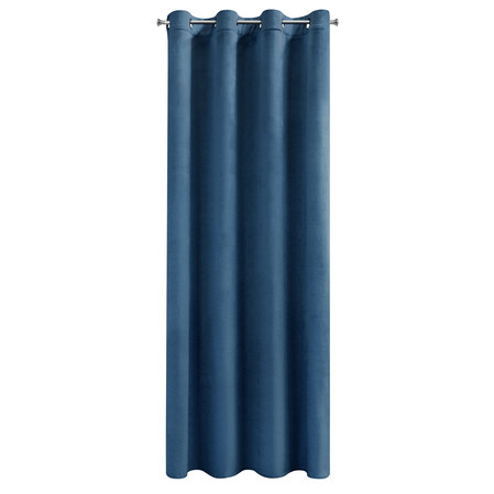 ZASŁONA GOTOWA DARLA 140 X 250 CM GRANATOWY