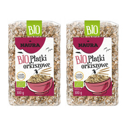 Zestaw 2x Płatki owsiane BIO 300 g
