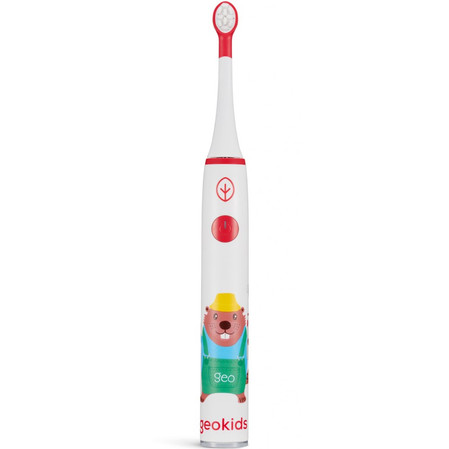 Georganics, GeoKids, Zestaw Elektrycznej Szczoteczki Sonicznej dla Dzieci, 3+