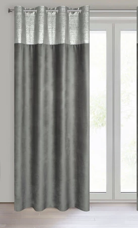 ZASŁONA GOTOWA PERI 140 X 250 CM STALOWY