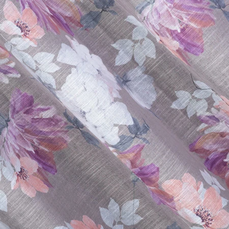 ZASŁONA GOTOWA SHERRY 140 X 250 CM SREBRNY