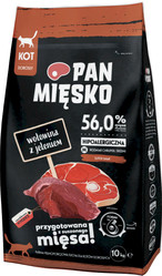PAN MIĘSKO Wołowina z Jeleniem dla kota M 10kg