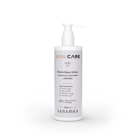 Sanamea Skin Care Balsam rozświetalający Mango 200ml
