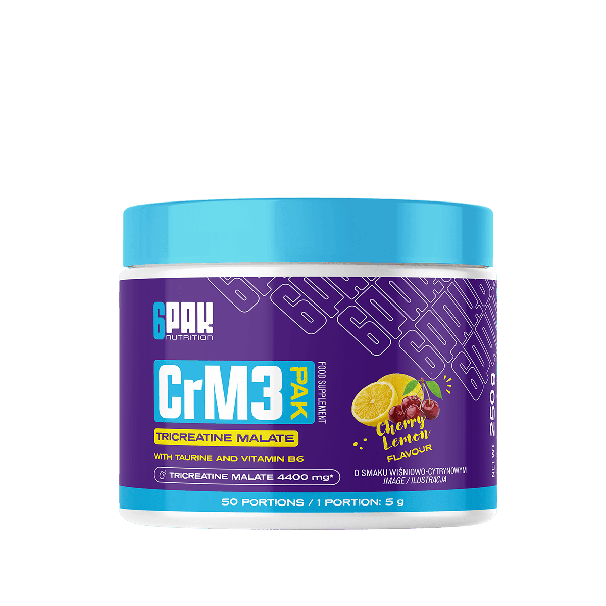 6PAK CrM3 PAK 250g JAR CHERRY-LEMON - Nabea.pl