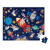 Janod Puzzle w walizce Rakieta kosmiczna 54 elementy 5+