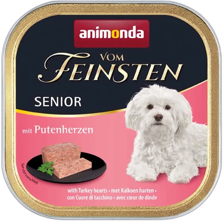 ANIMONDA Vom Feinsten SENIOR Serca Indyka 150g