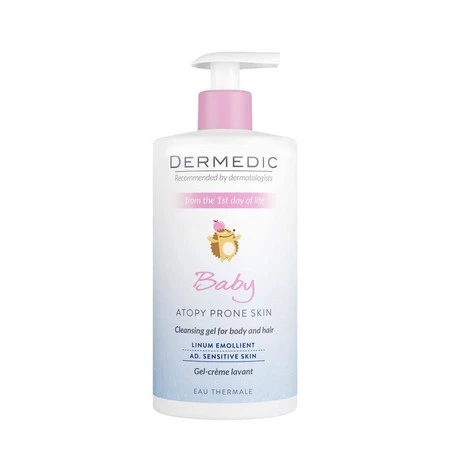 DERMEDIC_Baby Cleansing Gel For body and Hair kremowy żel do mycia dla dzieci 500ml