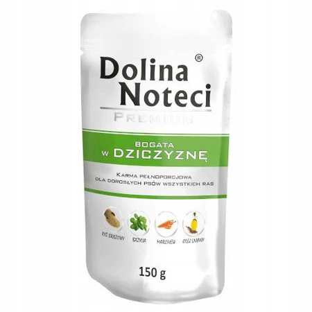 Dolina Noteci Premium bogata w Dziczyznę saszetka 150g