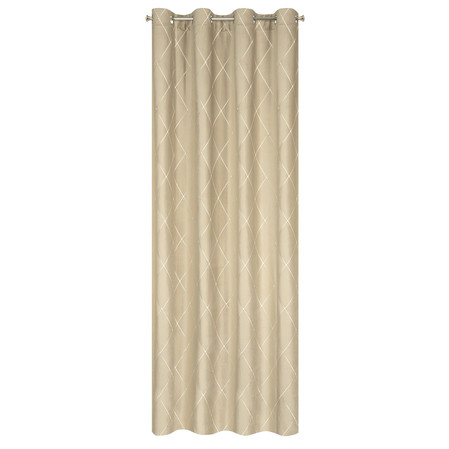 ZASŁONA DEKORACYJNA PIERRE CARDIN MARGO 140 X 250 CM BEŻOWY