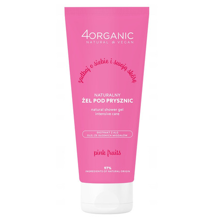Naturalny żel pod prysznic Pink Fruits 200ml