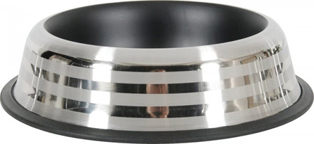 ZOLUX Miska antypoślizgowa Inox Merenda czarna 1 l