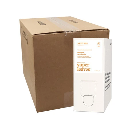 Attitude SUPER LEAVES™, Zapas mydła do rąk w płynie, Liście pomarańczy, 2 L