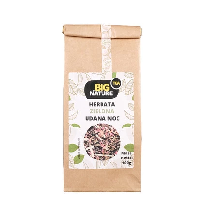 Big Nature Herbata Zielona Udana Noc 100 g