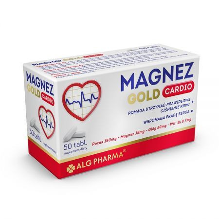 Alg Pharma Magnez Gold Cardio 50 tabl. - Nabea.pl
