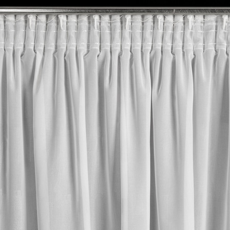 FIRANA GOTOWA ILARIA NA TAŚMIE 140 X 250 CM BIAŁY