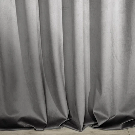 ZASŁONA GOTOWA AURORA NA TAŚMIE 140 X 270 CM STALOWY