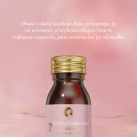 mybestpharm MyBestCollagen Shot Kolagen 12 000 mg - 30 szt x 30ml smak brzoskwiniowy