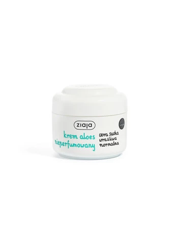 Ziaja, Aloesowy krem do cery suchej i wrażliwej 50ml