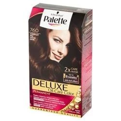 Deluxe Oil-Care Color farba do włosów trwale koloryzująca z mikroolejkami 760 Olśniewający Brąz