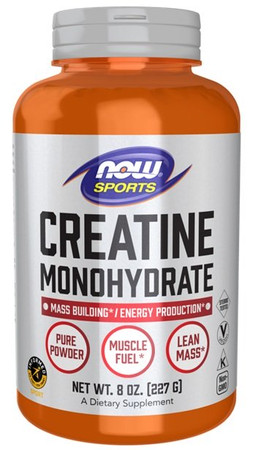Now Foods Monohydrat Kreatyny Puder Kreatyna monohydrat 227 g