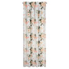 ZASŁONA GOTOWA ROSE NA TAŚMIE 135 X 270 CM BIAŁY