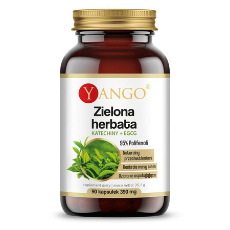 Zielona herbata 95% polifenoli - Katechiny + EGCG