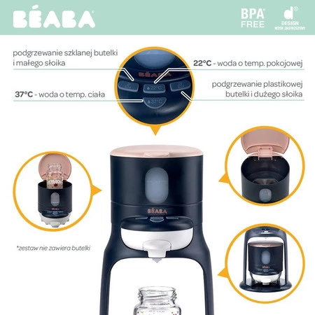 Beaba Bib'expresso® Ekspres do mleka 2w1 Night blue