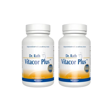 Zestaw 2x Dr Rath Vitacor Plus™ 90 kaps.
