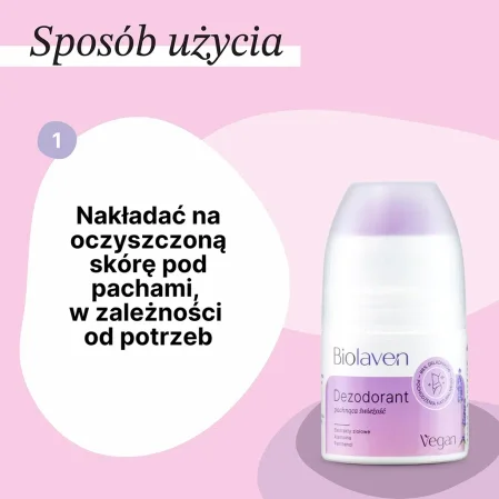 Biolaven - Naturalny dezodorant, 50 ml