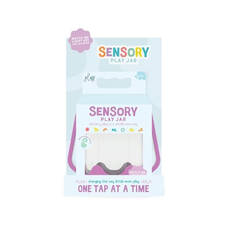 Glo Pals, Słoik sensoryczny do napełnienia wodą, kolor fioletowy