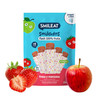 Smileat, BIO Smilados, Mus owocowy do mrożenia o smaku truskawki i jabłka, idealny na ząbkowanie 6m+, 5x50g