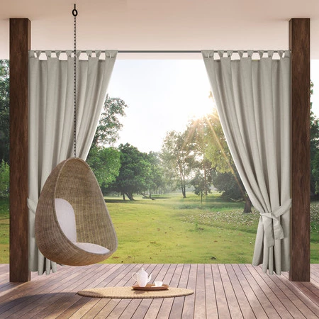 Zasłona gotowa Garden na Szelkach 155 x 260 cm, Beżowy