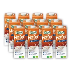 ZESTAW NAPÓJ OWSIANY OMEGA-3 BEZ DODATKU CUKRÓW BIO (1L) x12 szt.