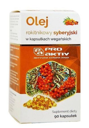 Pro Aktiv Olej Rokitnikowy Syberyjski 90 Kaps.