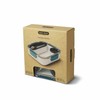 BB - Lunch box kwadratowy, morski