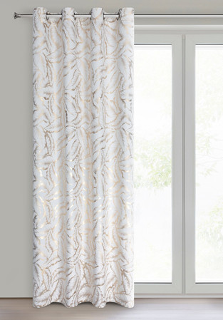 ZASŁONA GOTOWA MILENA 140 X 250 CM BIAŁY